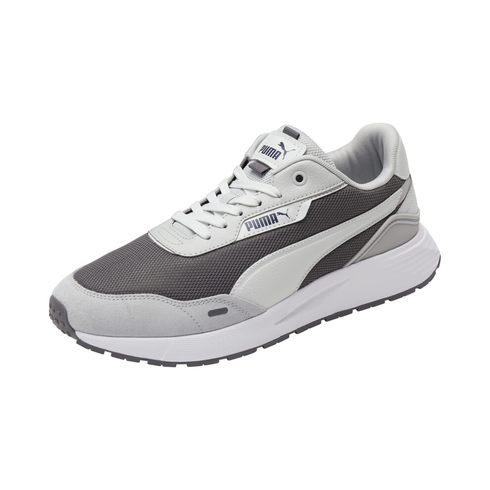 PUMA Men's Runtamed Plus Sneaker  Cool Light Gray-Feather Gray-Cool Da