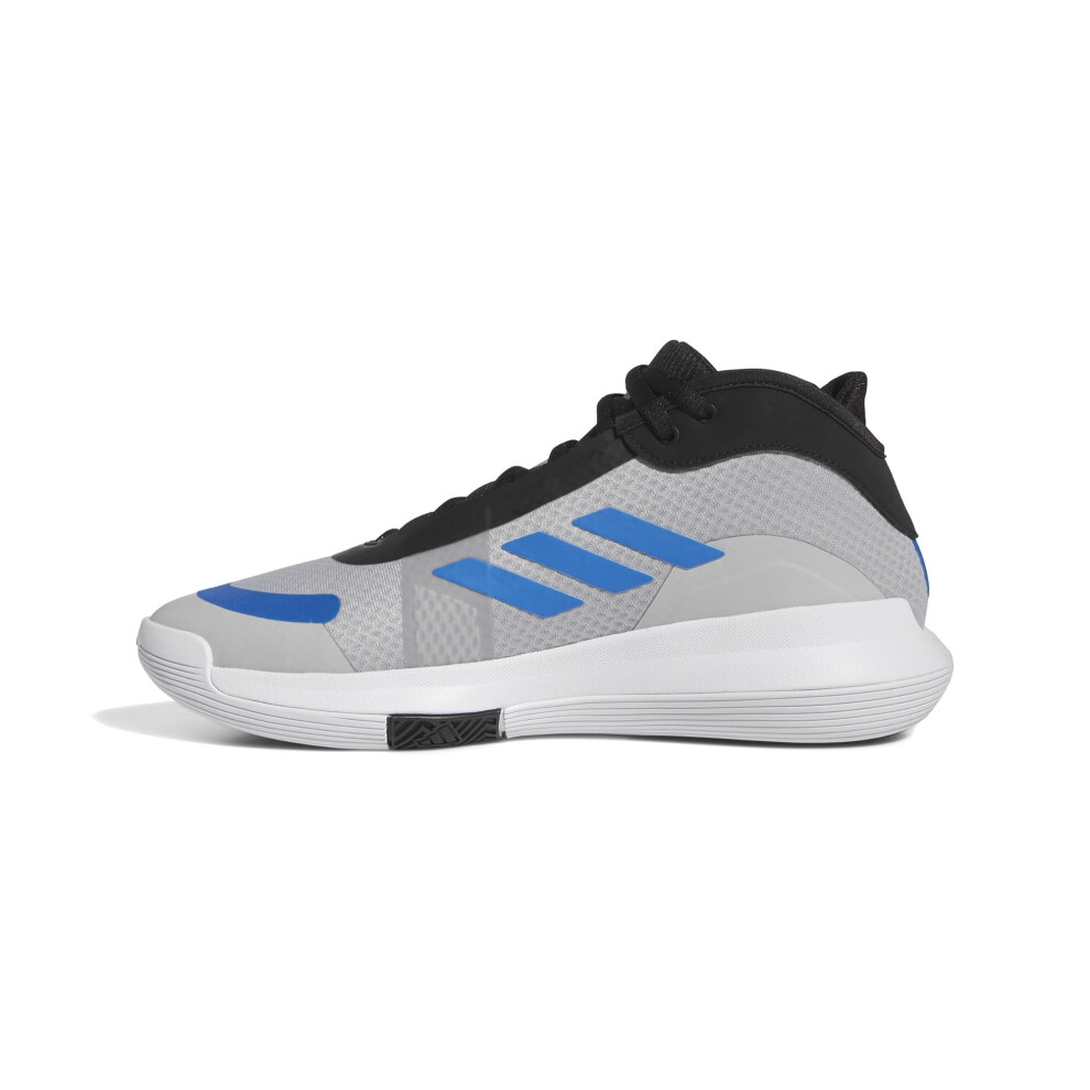 adidas Unisex Bounce Legends Sneaker  Grey/Bright Royal/Core Black  5.