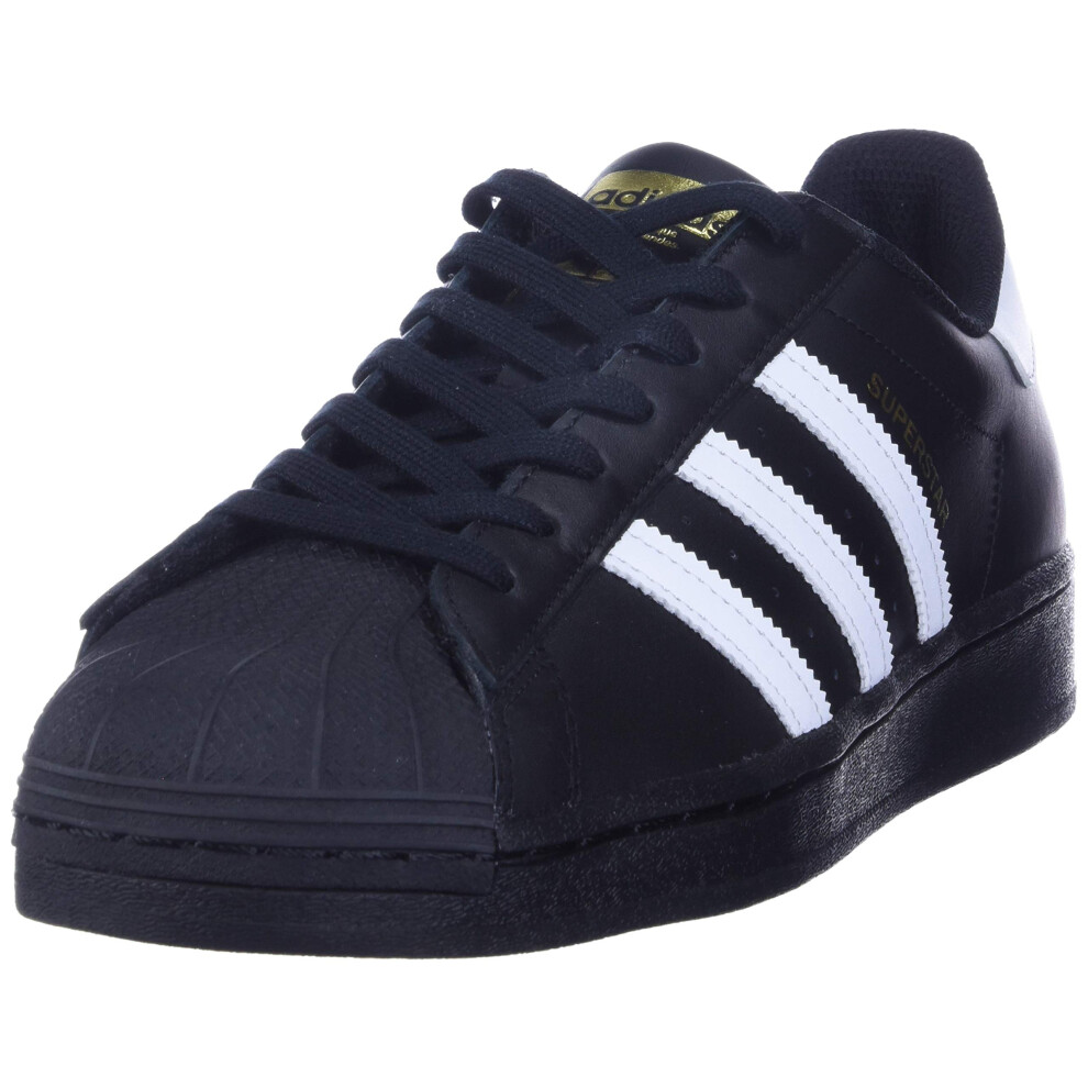 adidas Originals Men's Superstar Sneaker  Black/Core White/Black  7