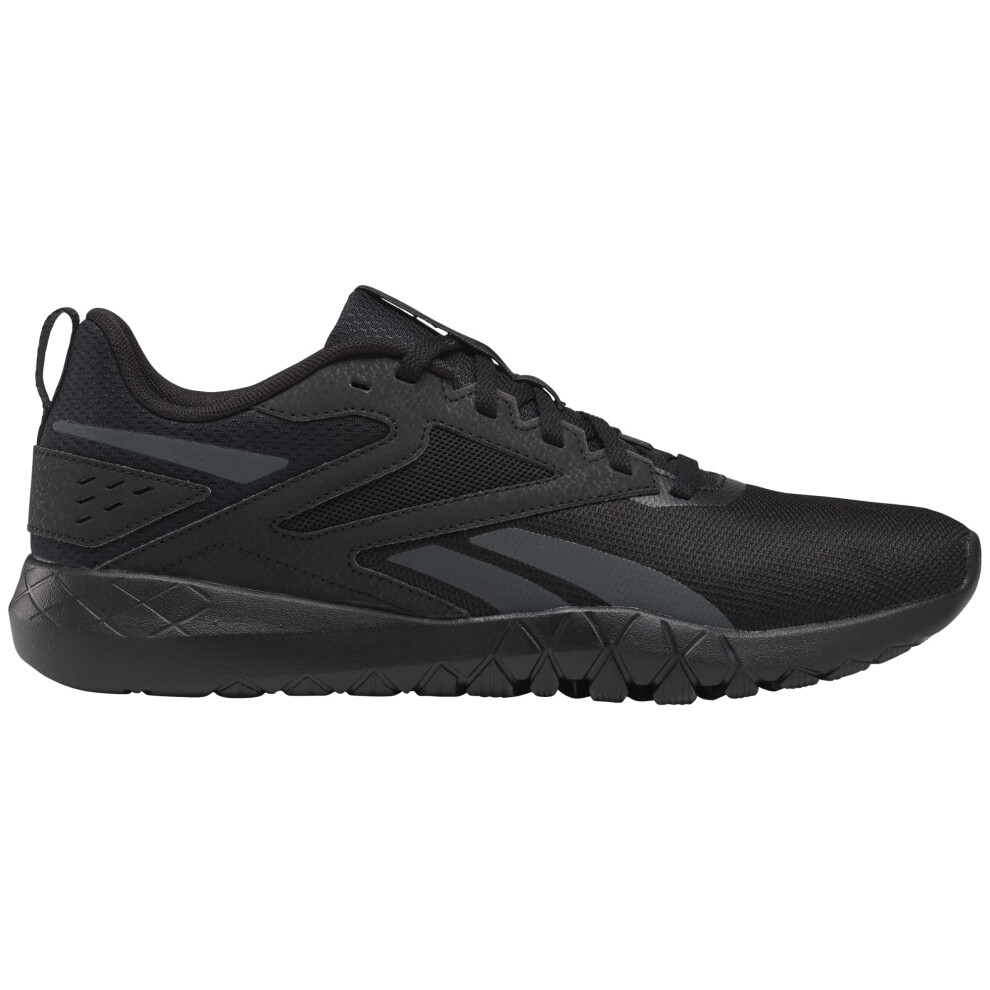 Reebok Men's Flexagon 4 Energy Sneaker  Black/Cold Grey  14