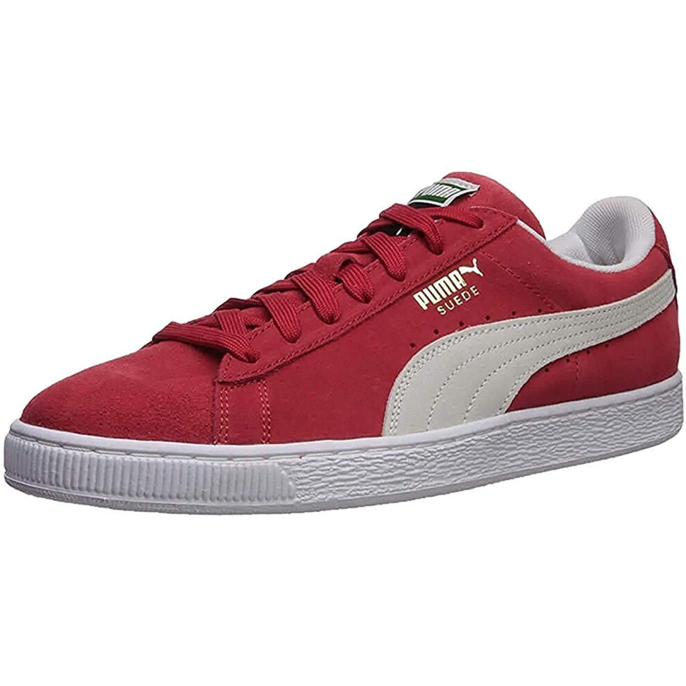 PUMA Suede Classic High Risk Red/White Men's 7.5  Women's 9