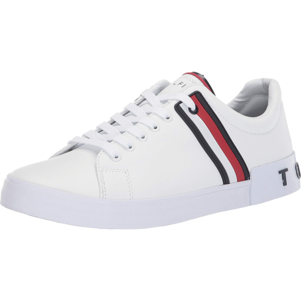 Tommy Hilfiger Men's Ramus Sneaker  White Multi 120  7M