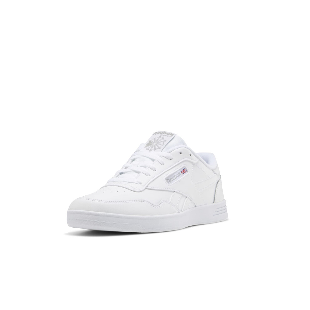 Reebok mens Club Memt Sneaker  Steel/White  9.5 US