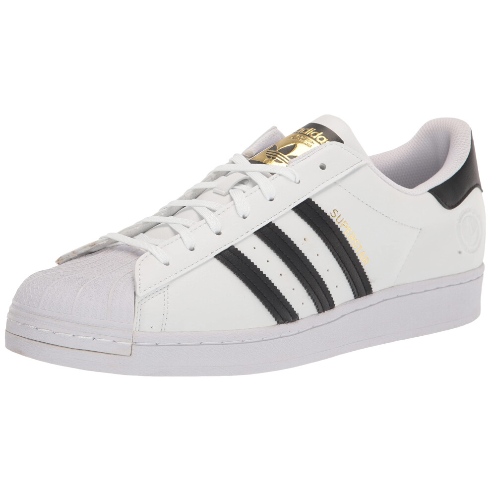 adidas Originals Men's Superstar Discontinued Sneaker  White/Black/Gre