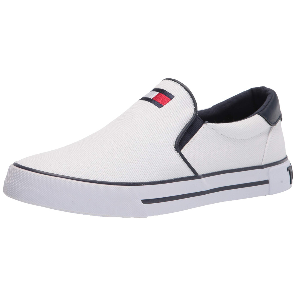 Tommy Hilfiger Men's Roaklyn Sneaker  White 137  9M