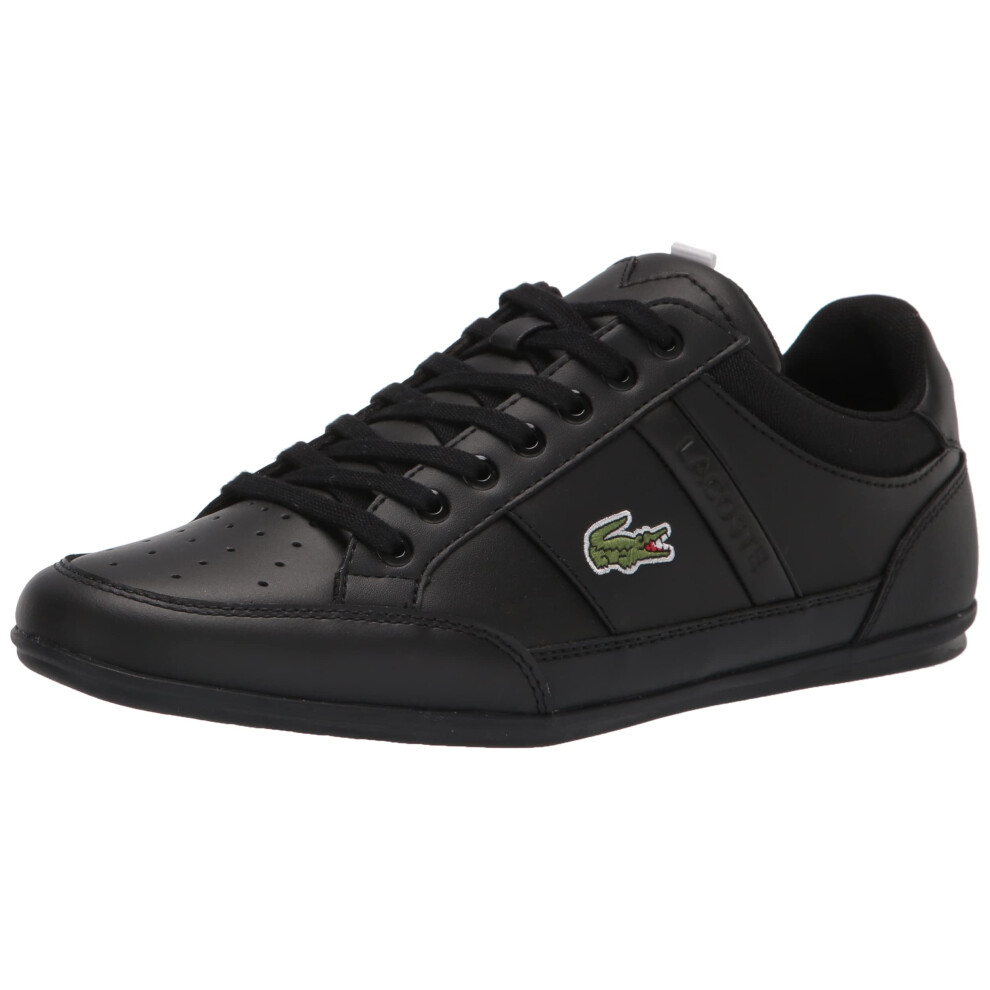 Lacoste mens Chaymon Sneaker  Black_white  11 US