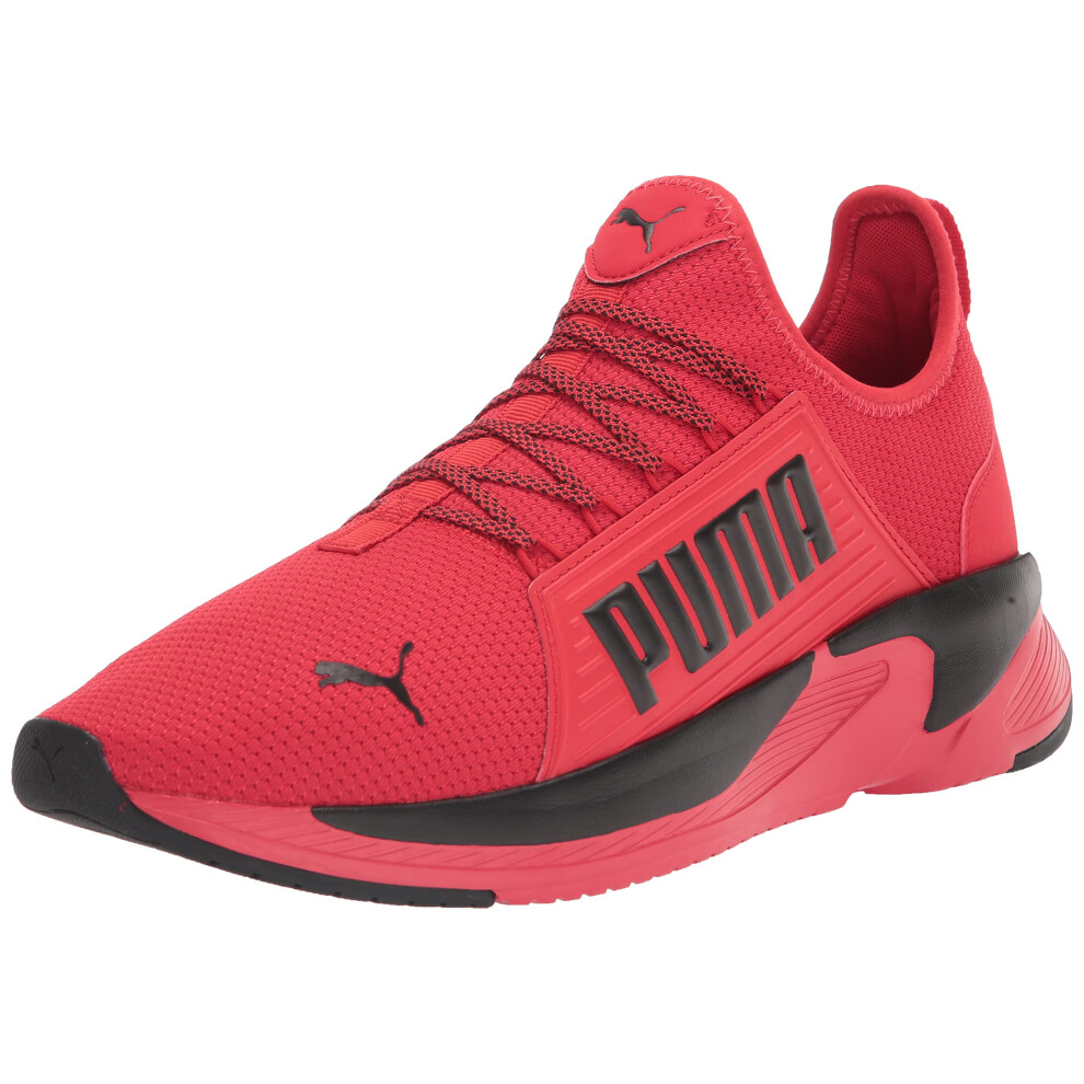 PUMA Men's SOFTRIDE PREMIER SLIP-ON Sneaker  High Risk Red-Puma Black