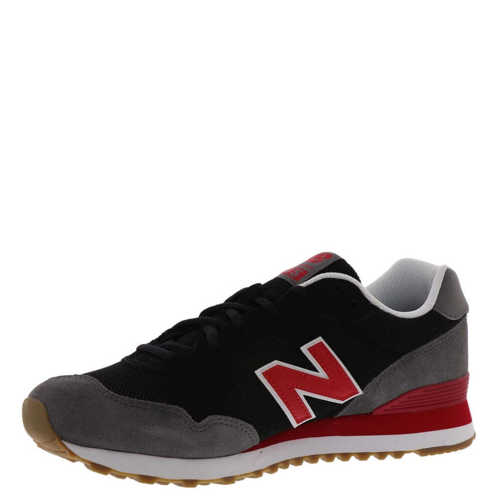 New Balance Men's 515 V3 Sneaker  Black/Team Red  10.5 X-Wide