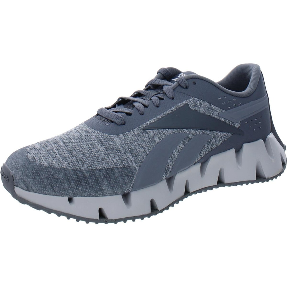 Reebok Men's Zig Dynamica 2.0  Sneaker  Pure Grey  8