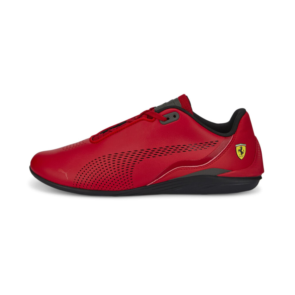 PUMA Women's Ferrari Drift Cat Decima Sneaker  Rosso Corsa Black  12