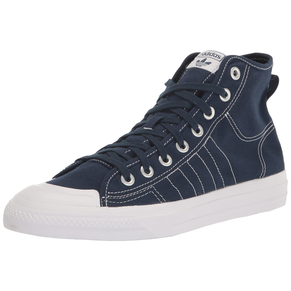 adidas Originals Men's Nizza Hi RF Sneaker  Night Indigo/Capital Blue/