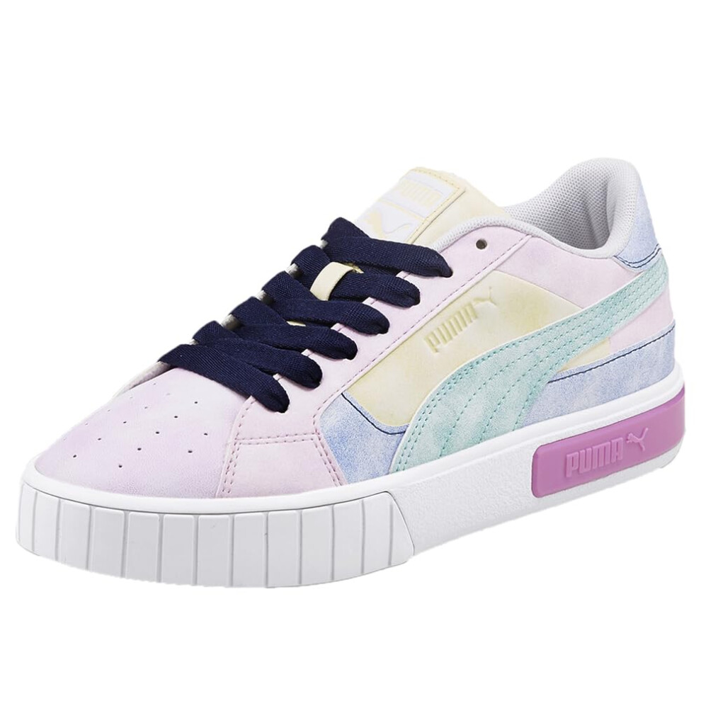 PUMA Cali Star Tie-Dye Opera Mauve/Puma White/Porcelain 6 B (M)