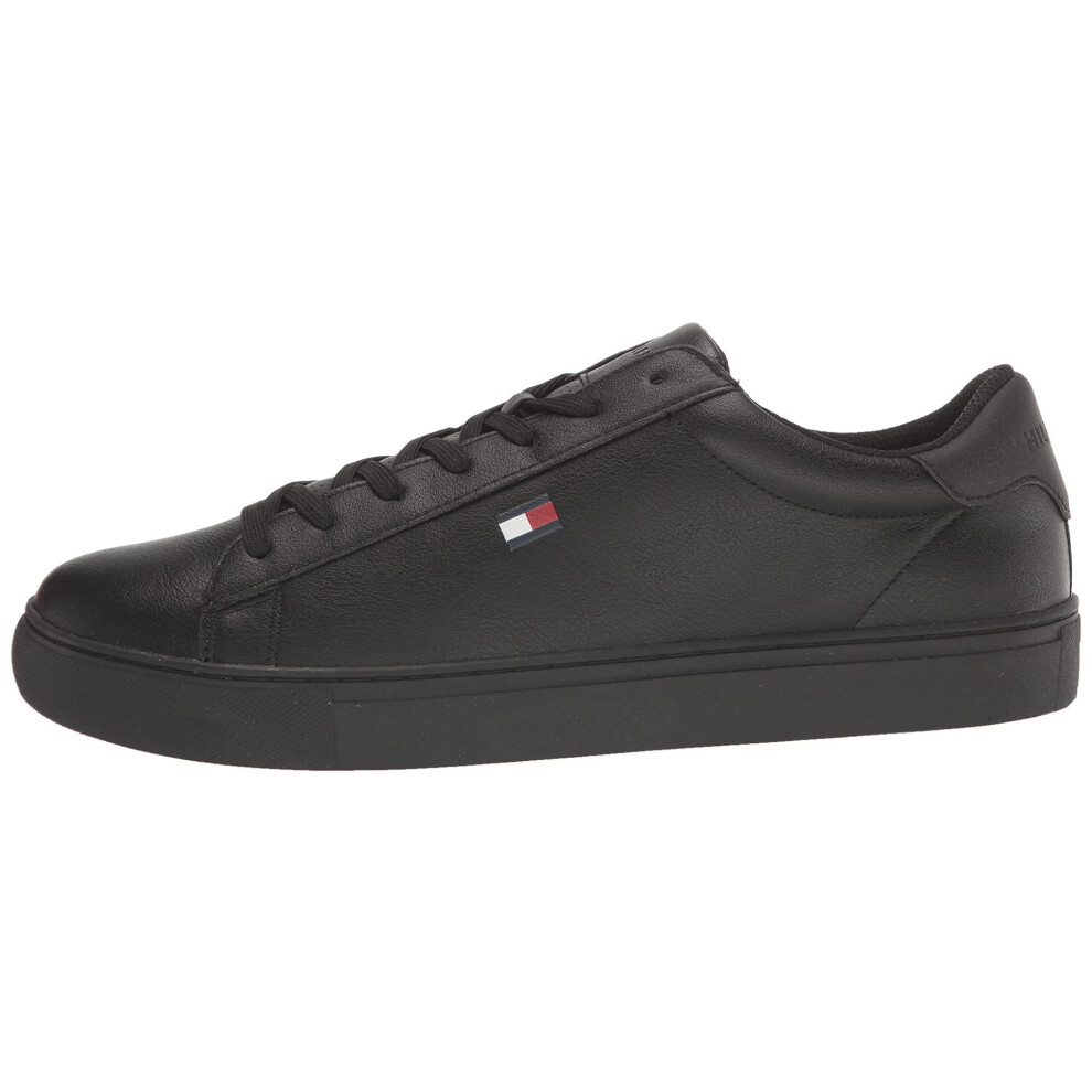 Tommy Hilfiger Men's Brecon Sneaker  Black 001  7M