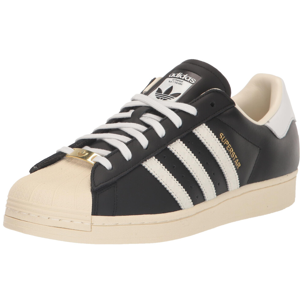 adidas Originals Men's Superstar Sneaker  Black/Cloud White/Cream Whit