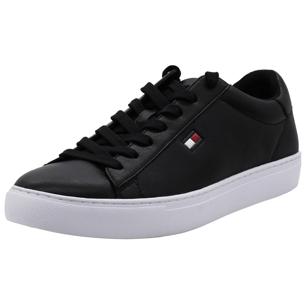 Tommy Hilfiger Men's Brecon Sneaker  Black/White  9