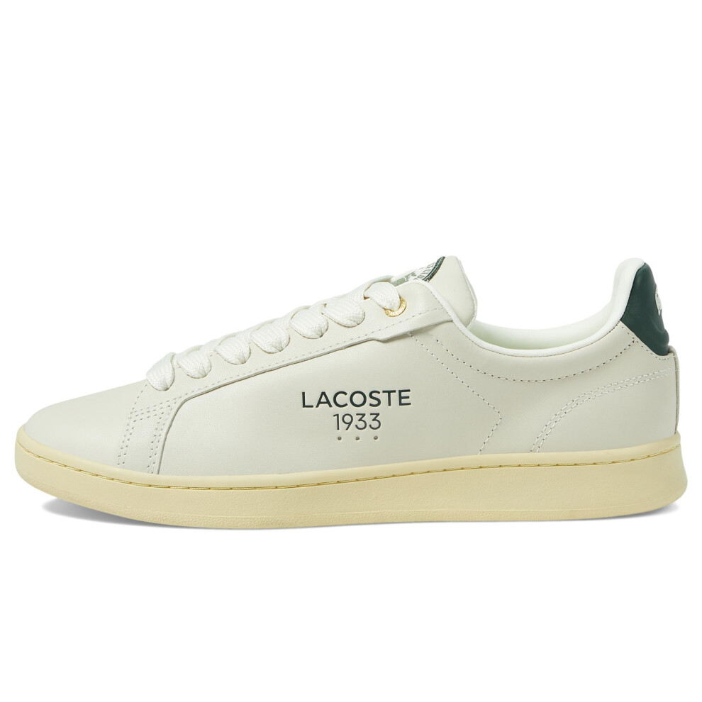 Lacoste Men's Carnaby PRO 2235 SMA Sneaker  Off Wht/Grn  7.5