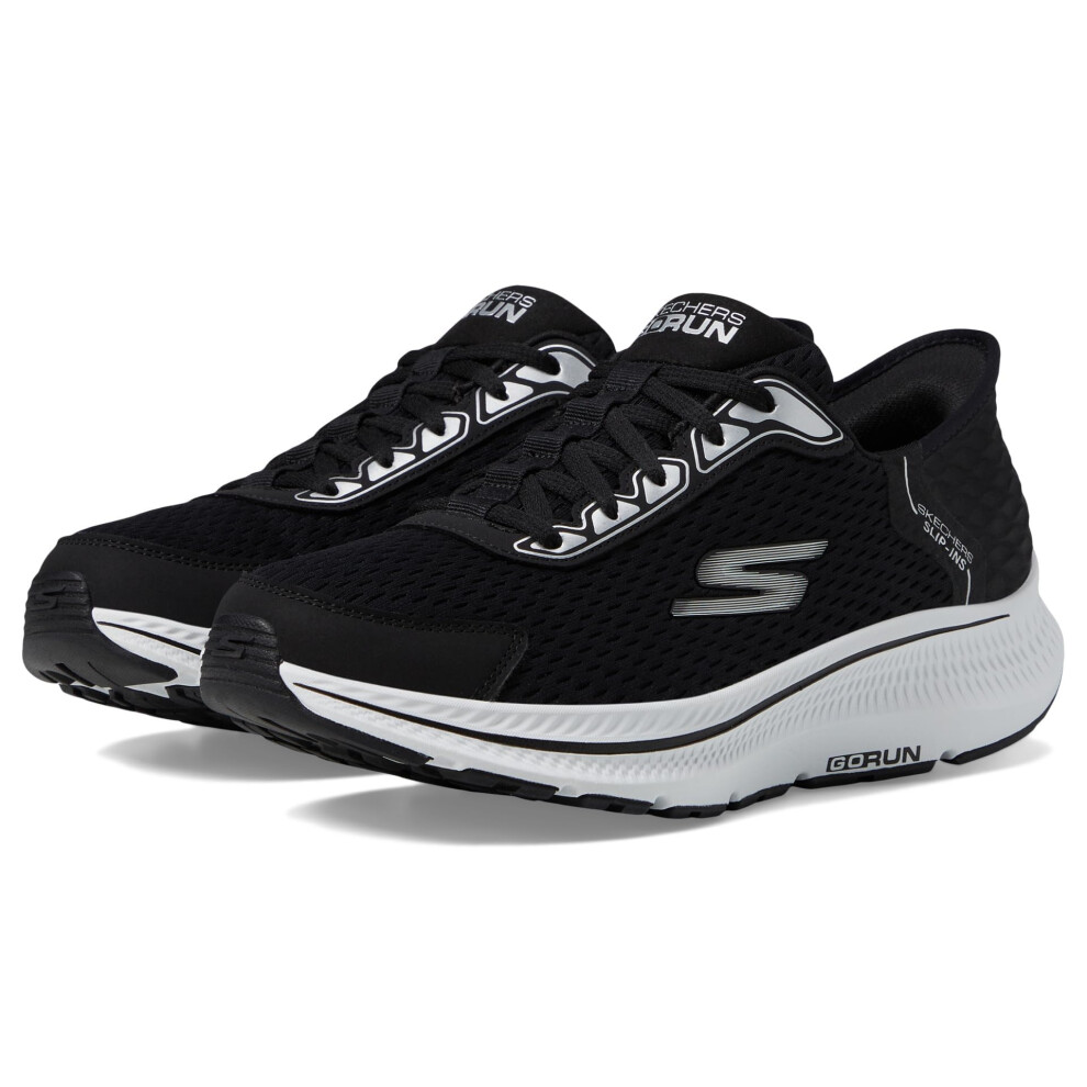 Skechers Men's Go Run Consistent 2.0-Empower Sneaker  Black/White  9.5