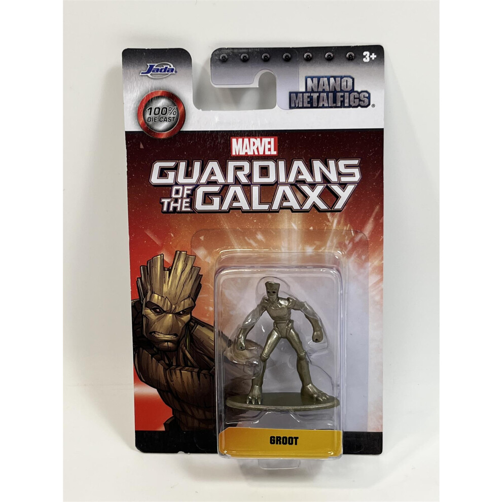 Groot Guardians of the Galaxy Nano Metal Figure 4.5cm Jada