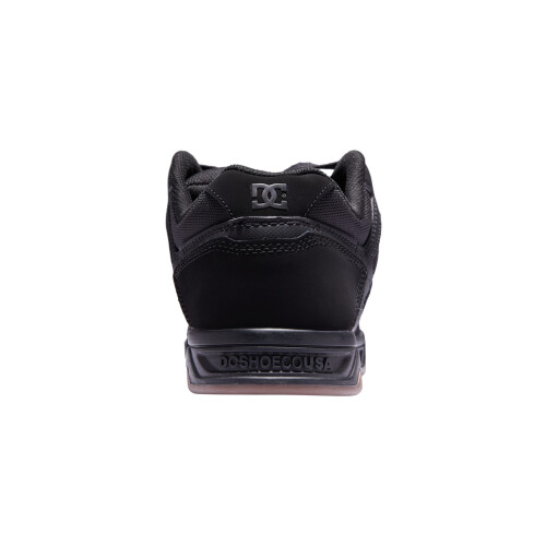 DC (42) DC Shoes STAG Sneaker Herren Schwarz-Gummi 1