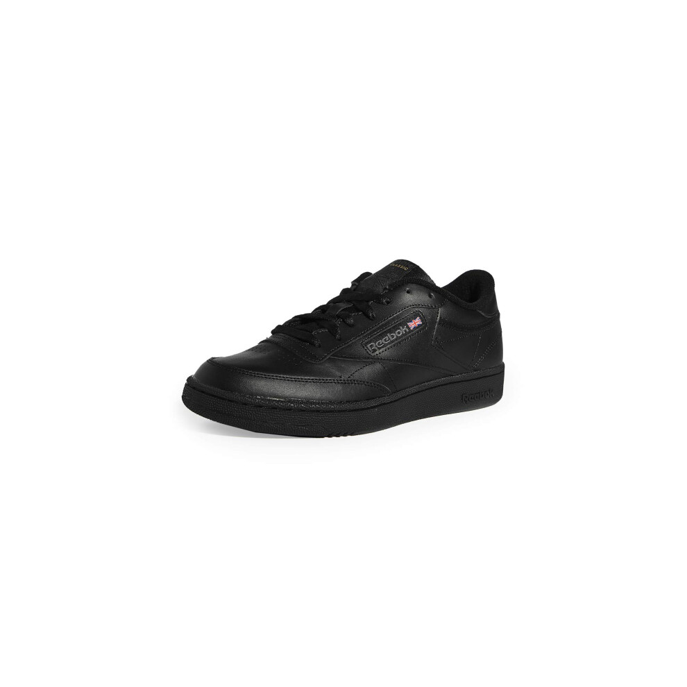 Reebok Mens Club C 85 Sneaker  Black/Charcoal  8 US