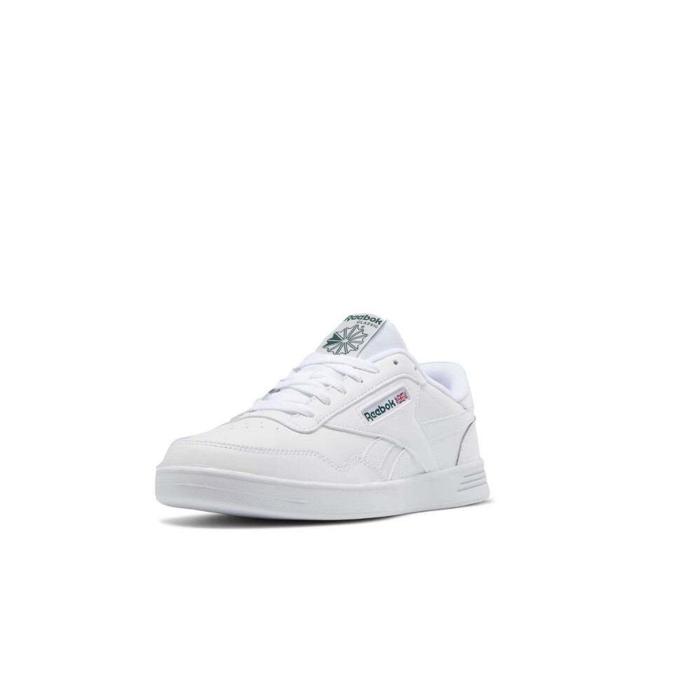 Reebok Men Club MEMT Sneaker  White/Clover Green  10