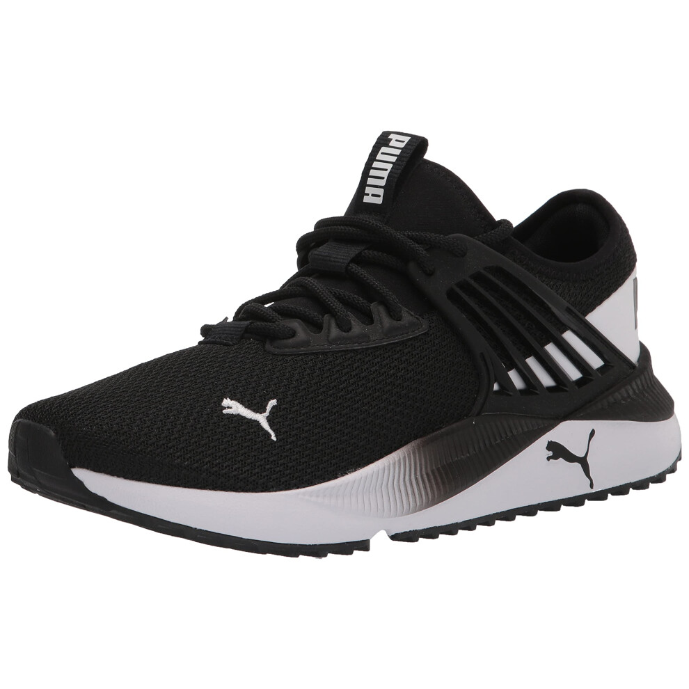 PUMA Men's Pacer Future Sneaker Black Grey  10.5