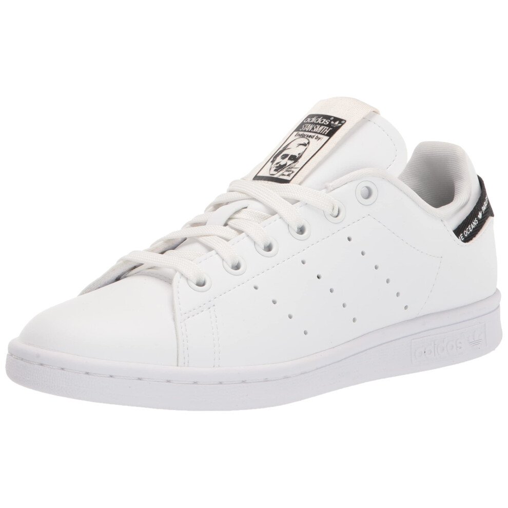 adidas Originals Men's Stan Smith Sneaker  White/White/Black  7