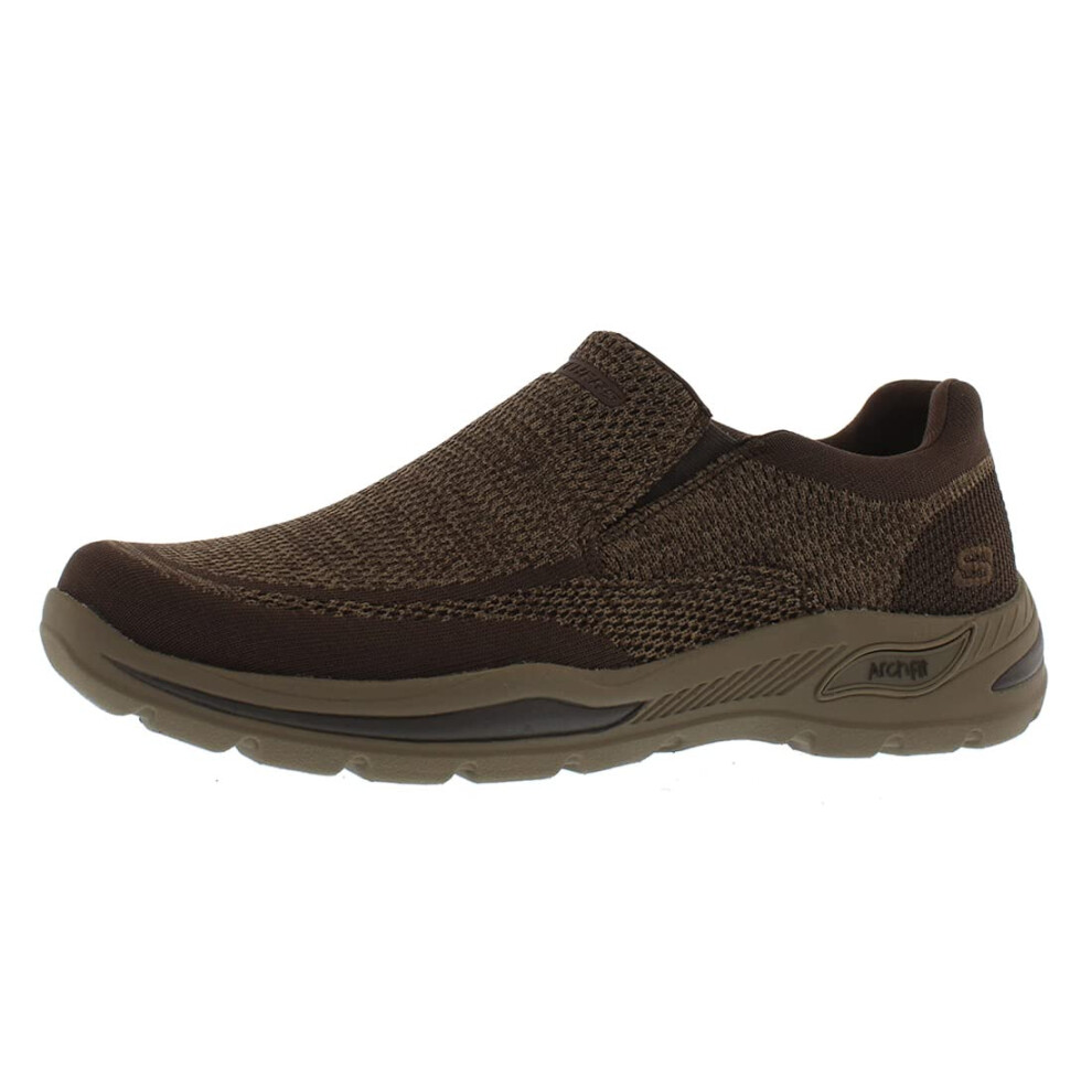 Skechers Men's  Arch Fit Motley - Vaseo Slip-On Brown 10 M