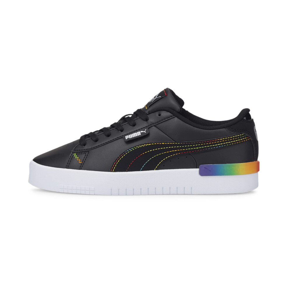 PUMA mens Jada Sneaker  Puma Black-puma Black-puma Silver  7 US