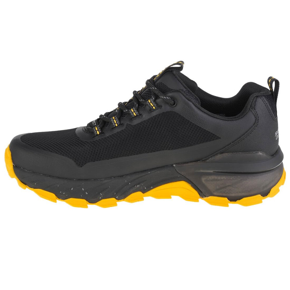 Skechers Men's Max Protect Liberated Lace-up Sneaker Oxford  Black/Yel