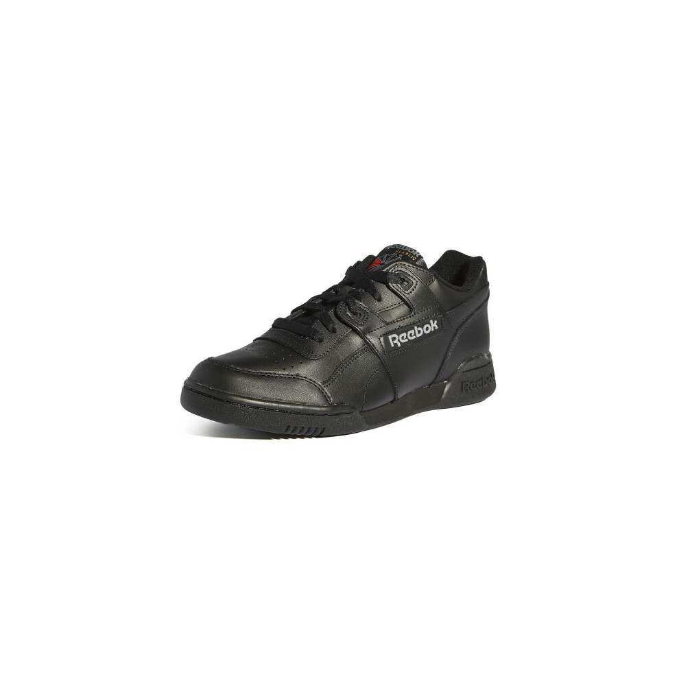 Reebok Men Workout Plus Sneaker  Black/Charcoal  9