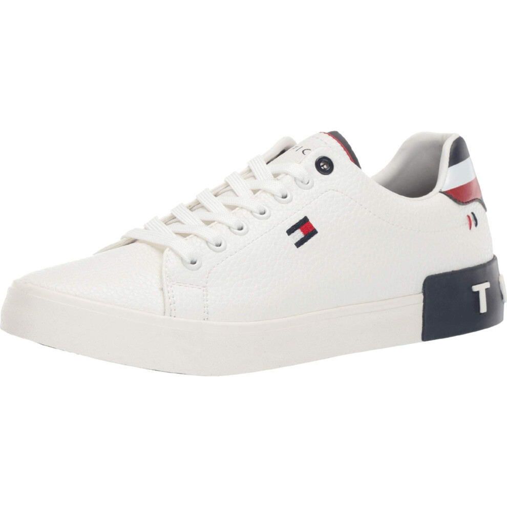 Tommy Hilfiger Men's Rezz Sneaker  White Multi 120  7M