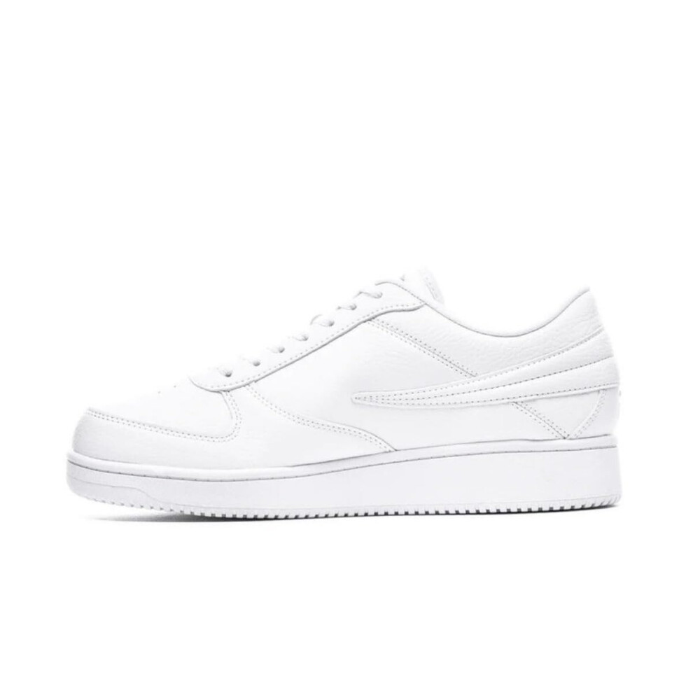 Fila Men's A-Low Sneaker  White/White/White  8.5