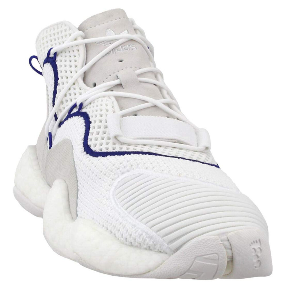 adidas Mens Crazy BYW FTWR White/FTWR White Size 11