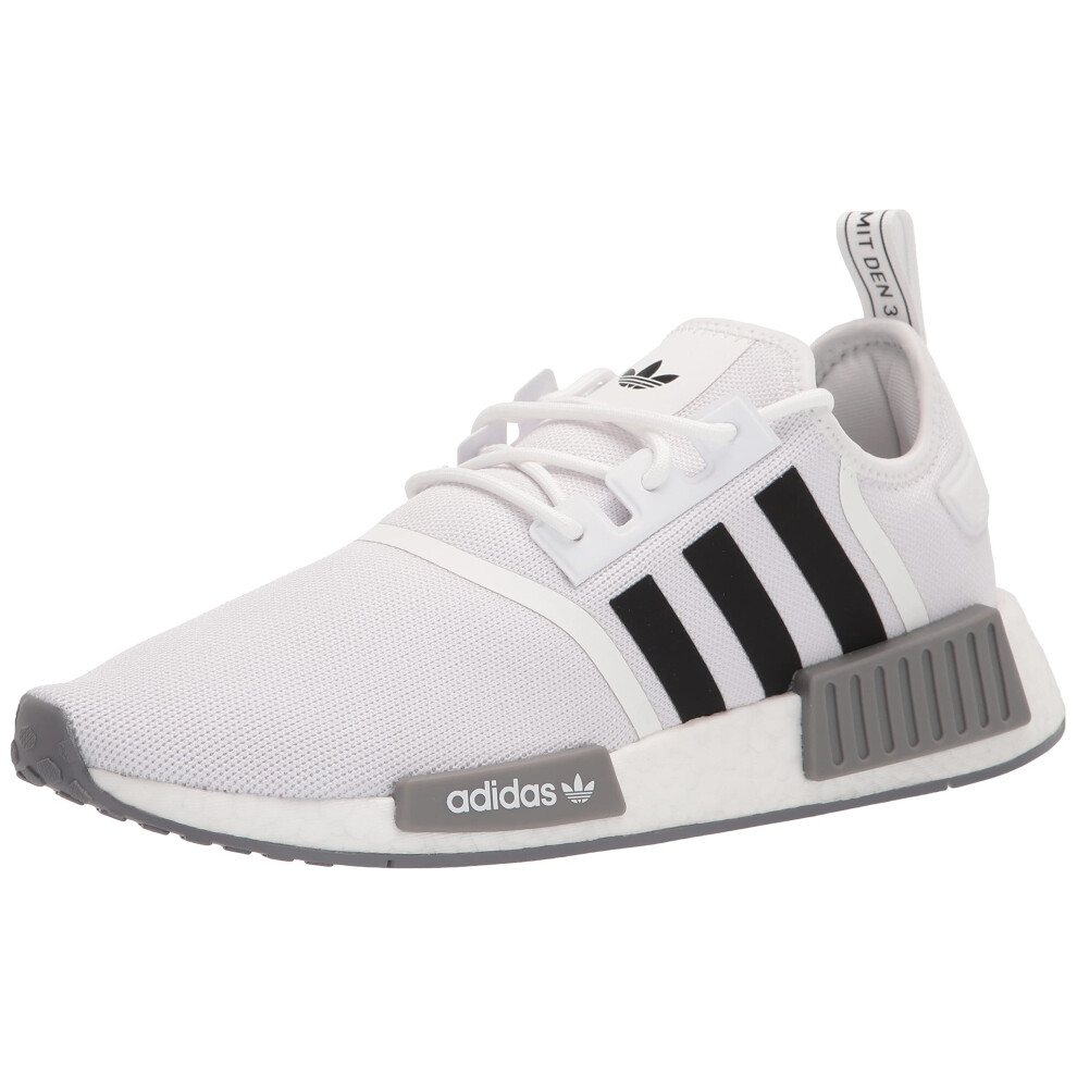 adidas Originals Men's NMD_r1 Sneaker  White/Black/Grey  6