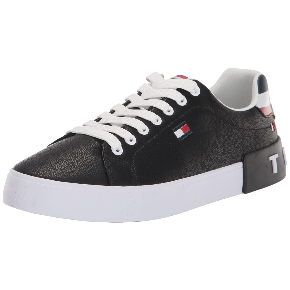 Tommy Hilfiger Men's Rezz Sneaker  Black Multi 001  7.5M