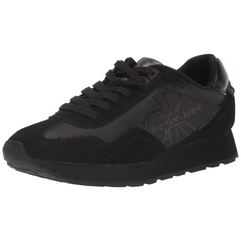 Calvin Klein Men's Eden Sneaker  Black 001  10