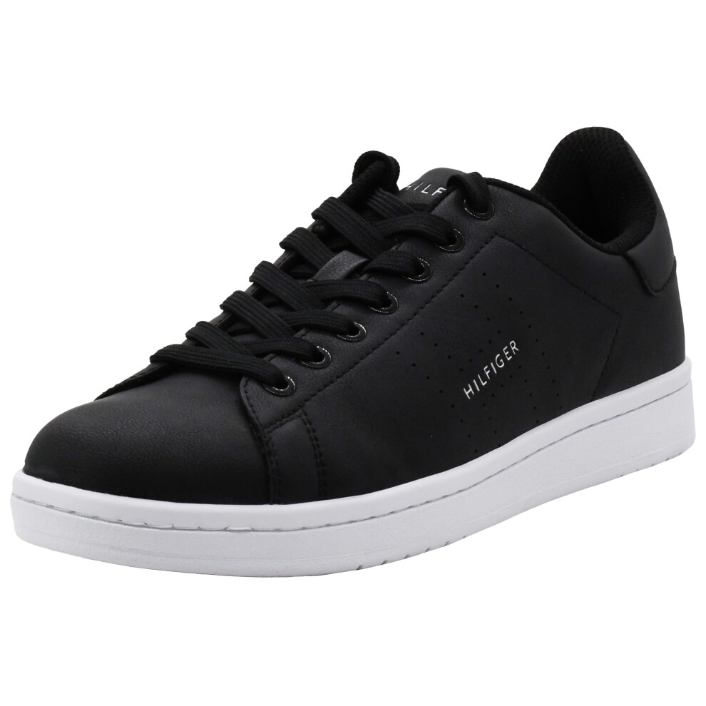 Tommy Hilfiger Men's Liston Sneaker  Black/White  9