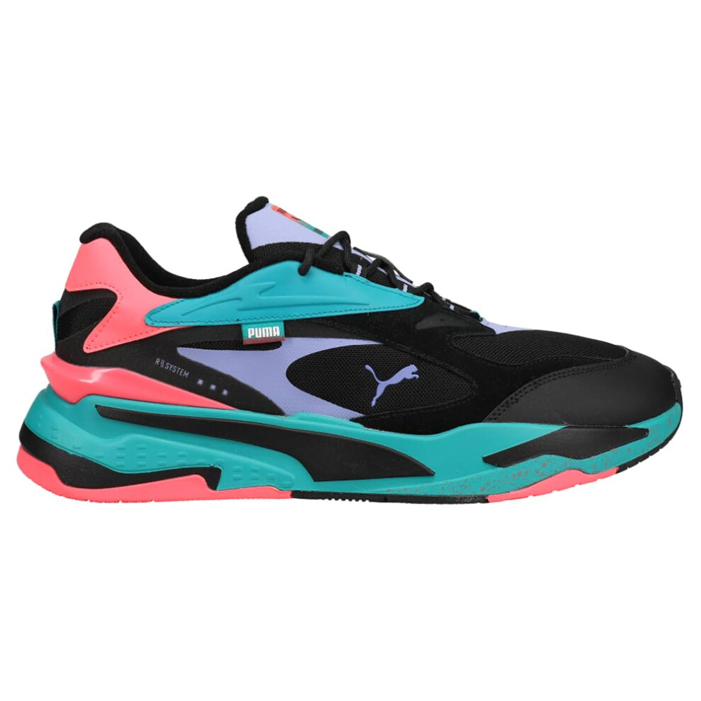 PUMA Mens Rs-Fast Lace Up Sneakers Shoes Casual - Black  Blue  Pink  P