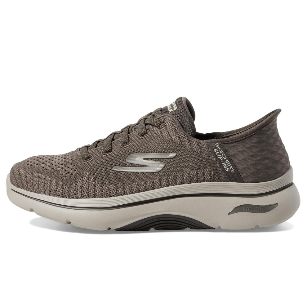 Skechers Men's Go Walk Arch Fit 2.0-Grand Sneaker  Taupe  10