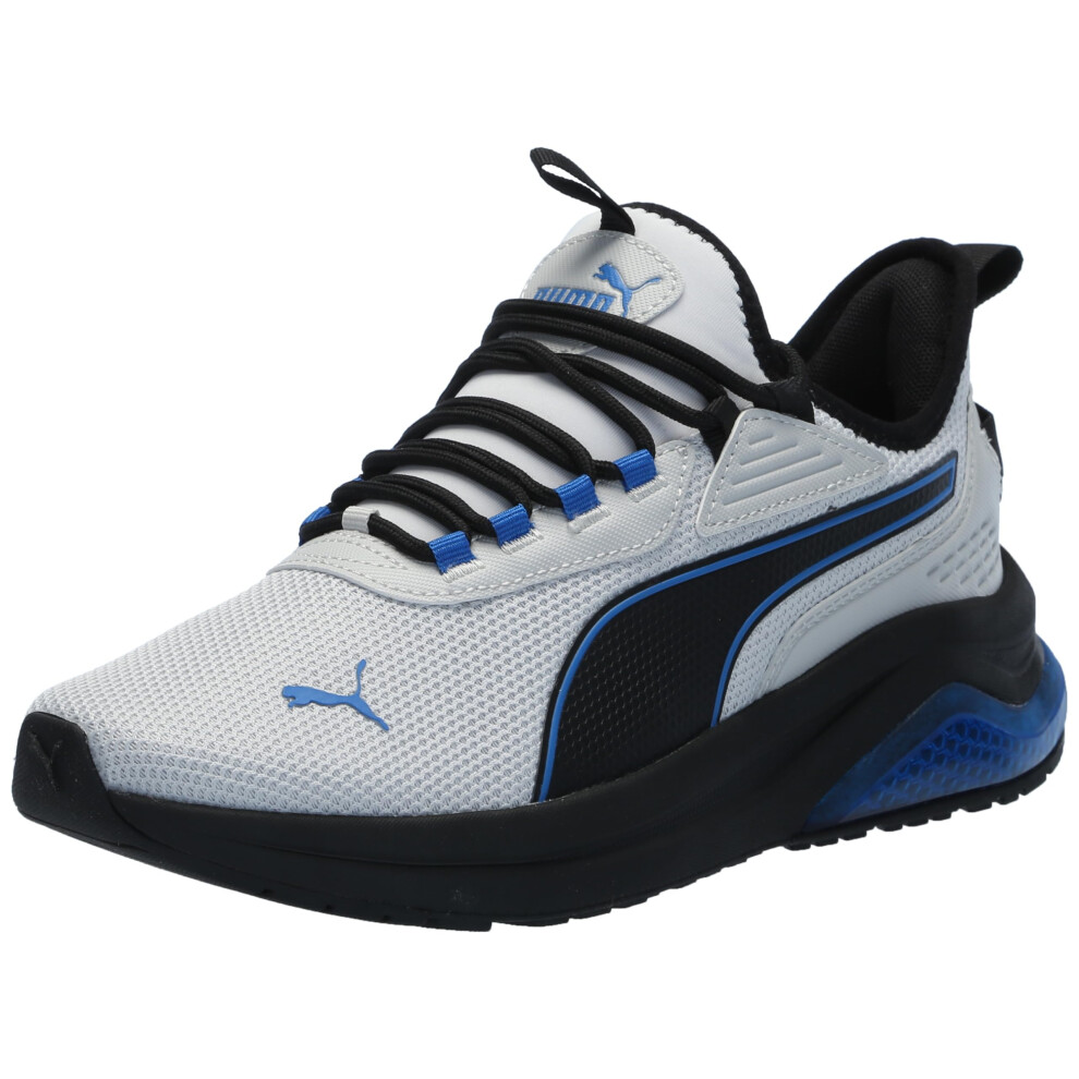 PUMA Men's Amplifier Sneaker  Cool Light Gray Black Team Royal  14