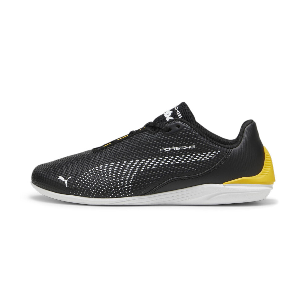 PUMA Men's PL Drift CAT Decima Sneaker  Black-Sport Yellow  12