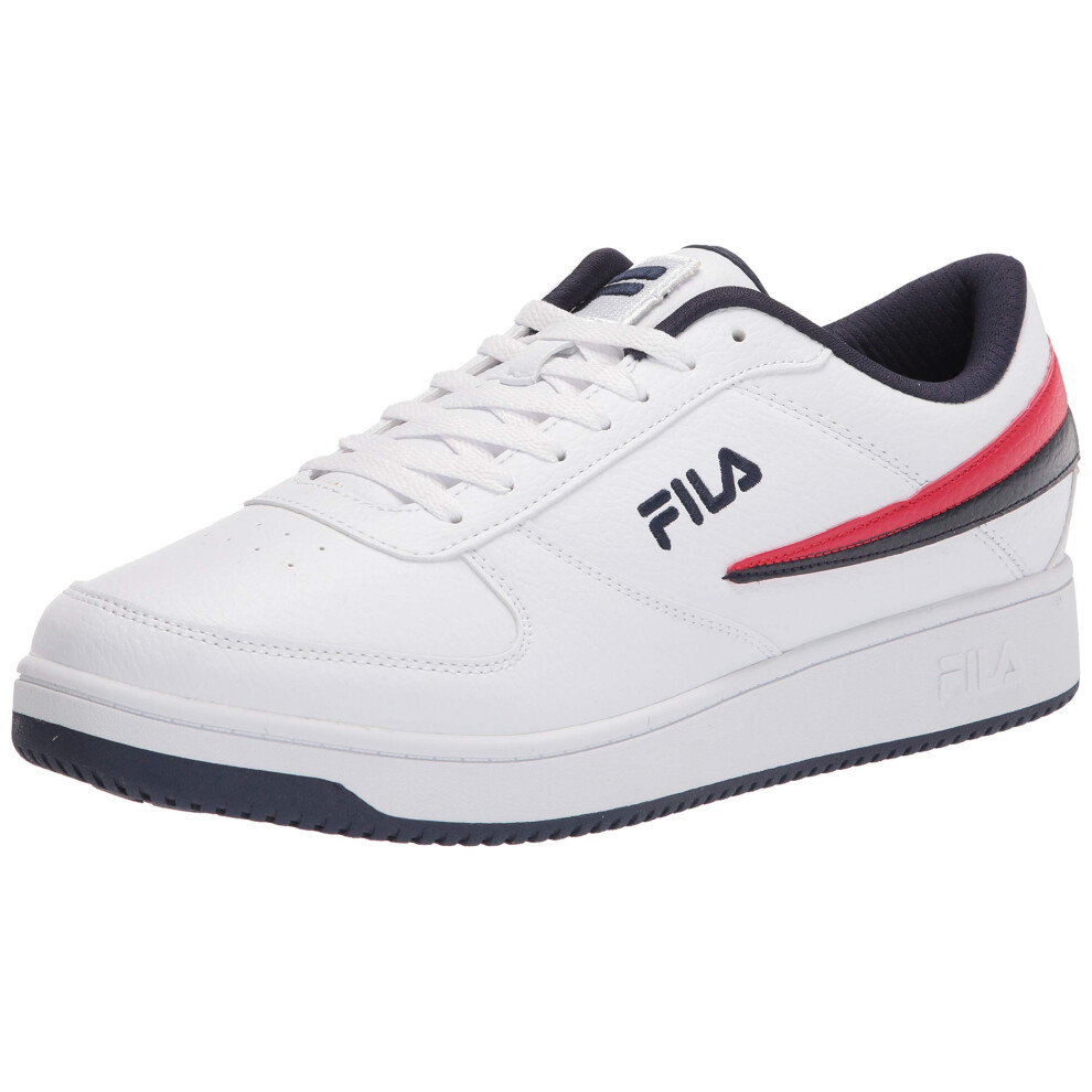 Fila Men's A-Low Sneaker  White/Navy/Red  11