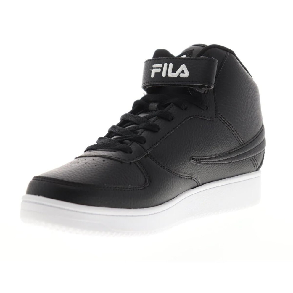 Fila Mens A-High  Color: Blk/Wht/Wht  Size: 9.5 (1CM00540-013-9.5)