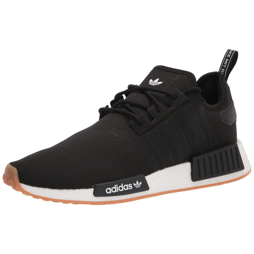 adidas Originals Men's NMD_R1 Sneaker  Black/Black/Gum  6