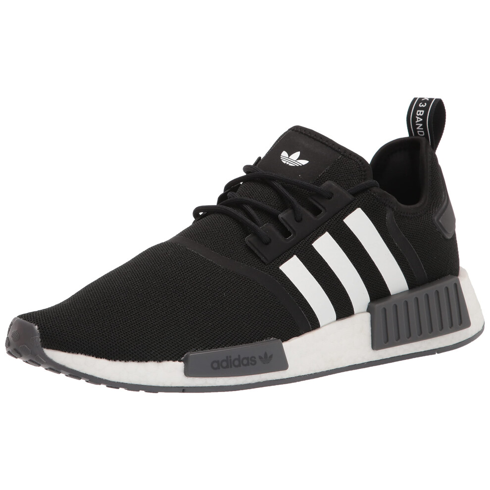 adidas Originals Men's NMD_R1 Sneaker  Black/White/Grey  13