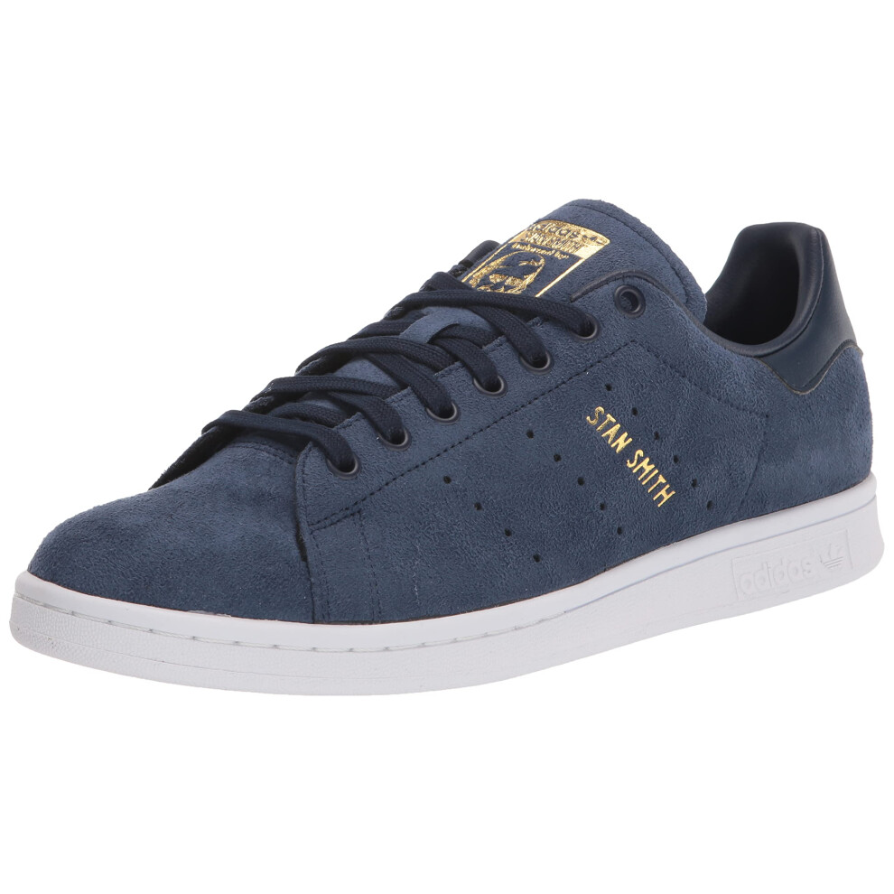 adidas Originals Men's Stan Smith Sneaker  Collegiate Navy/White/Gold