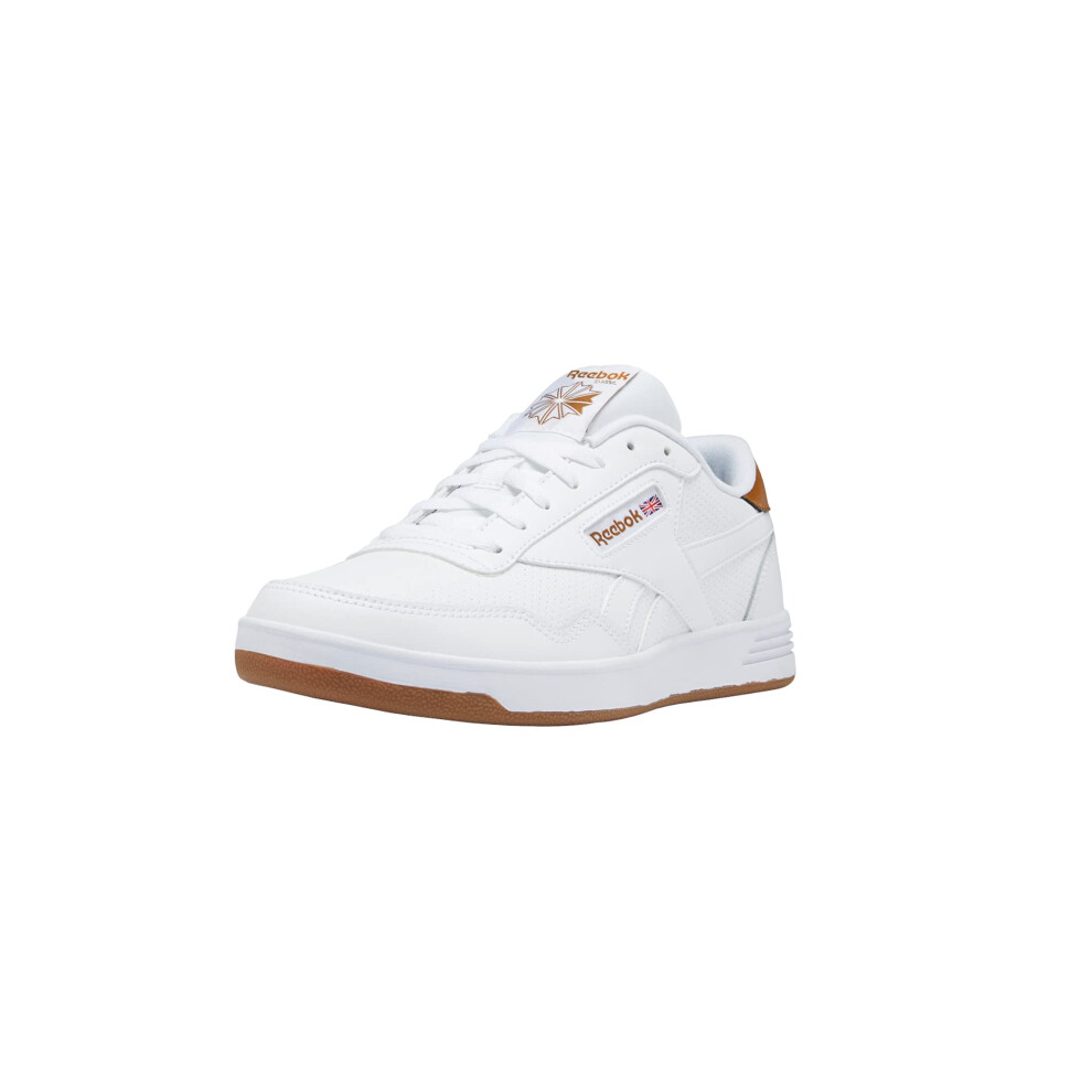 Reebok Men's Club MEMT Sneaker  White/Wild Brown  13