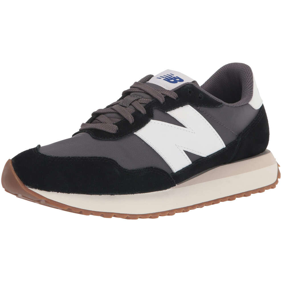 New Balance Men's 237 V1 Sneaker  Black/Magnet/Gum  15