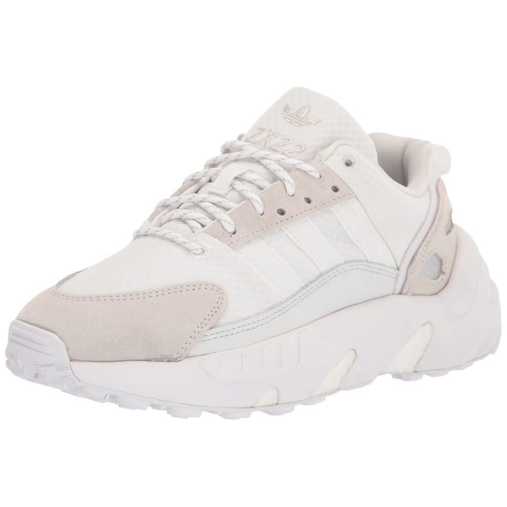 adidas Men's ZX 22 Boost Sneaker  White/White/Crystal White  7